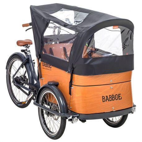 Tente de protection de pluie Babboe Curve chez vélo horizon port gratuit à partir de 300€