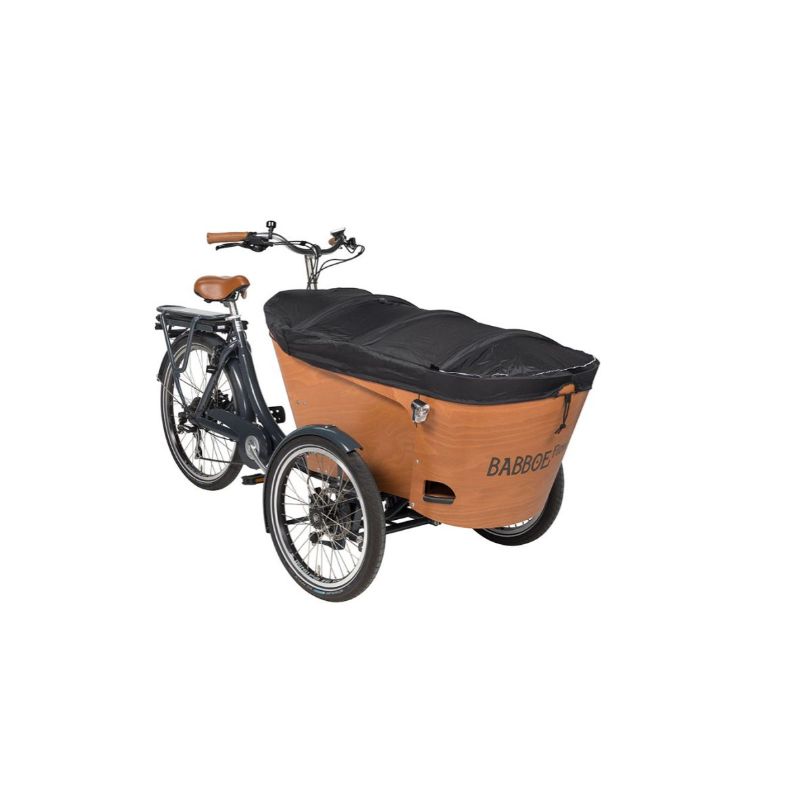 La bâche de protection pour vélo cargo Babboe dispo sur