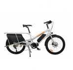 Vélo Cargo Longtail Électrique - Yuba Kombi E5 chez vélo horizon port gratuit à partir de 300€