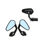2 Rétroviseurs Pour Vélo Ou VAE (électrique) - Paire Gauche/droite, Diamètre 70 Mm, Pour Guidon 18-22 Mm