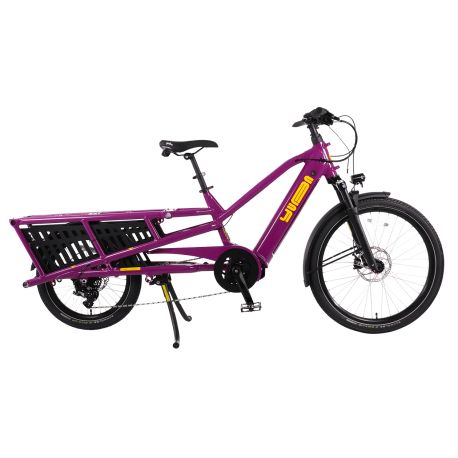 Vélo Cargo Longtail Électrique - Yuba Spicy Curry V4 Regular chez vélo horizon port gratuit à partir de 300€