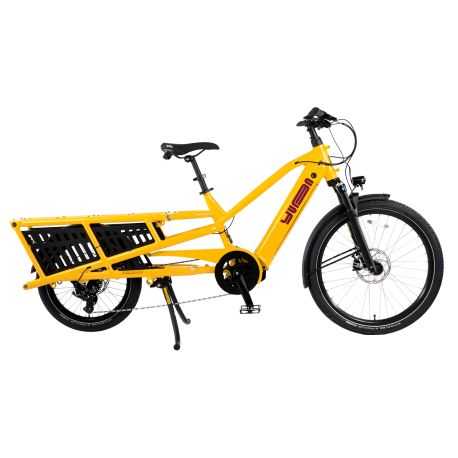 Vélo Cargo Longtail Électrique - Yuba Spicy Curry V4 chez vélo horizon port gratuit à partir de 300€