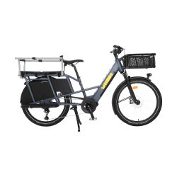Vélo Cargo Longtail Électrique - Yuba Boda Boda Edition Family chez vélo horizon port gratuit à partir de 300€