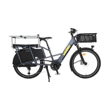 Vélo Cargo Longtail Électrique - Yuba Boda Boda Edition Family chez vélo horizon port gratuit à partir de 300€