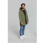 BASIL MOSSE VESTE DE PLUIE PARKA HOMME VERT OLIVE chez vélo horizon port gratuit à partir de 300€