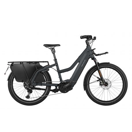 Vélo Cargo Longtail Électrique - Riese & Muller Multicharger2 Mixte GT Touring HS chez vélo horizon port gratuit à partir de ...
