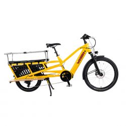 Vélo Cargo Longtail Électrique - Yuba Spicy Curry V4 Family Edition chez vélo horizon port gratuit à partir de 300€