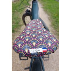 Couvre selle Eléonore réversible - Suzon & Suzette chez vélo horizon port gratuit à partir de 300€
