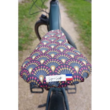 Couvre selle Eléonore réversible - Suzon & Suzette chez vélo horizon port gratuit à partir de 300€