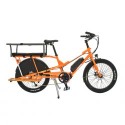 Vélo Cargo Longtail Électrique - Yuba Kombi E5 Edition Family chez vélo horizon port gratuit à partir de 300€