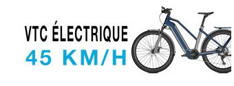 Une sélection de vélos électriques allant jusqu'à 45km/heure