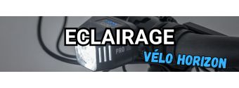 Eclairage vélo avant / arrière 