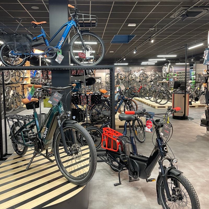 Magasin Mondovélo Nantes Atlantis Vue intérieure